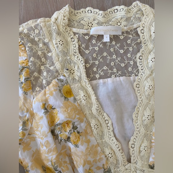 LoveShackFancy Tink Silk Maxi Dress - Picture 6 of 6